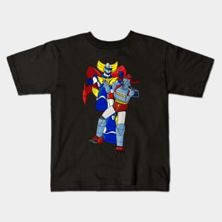 Battle of the Plamo Robots Kids T-Shirt